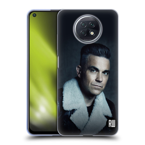 Robbie Williams Calendar Leather Jacket Soft Gel Case for Xiaomi Redmi Note 9T 5G