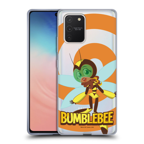 DC Super Hero Girls Characters Bumblebee Soft Gel Case for Samsung Galaxy S10 Lite