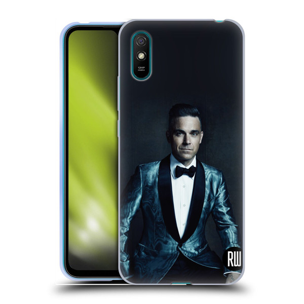 Robbie Williams Calendar Dark Background Soft Gel Case for Xiaomi Redmi 9A / Redmi 9AT