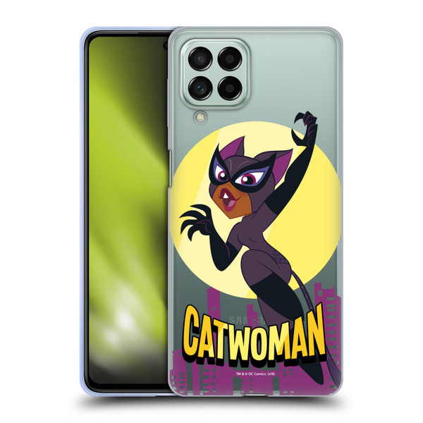 DC Super Hero Girls Characters Catwoman Soft Gel Case for Samsung Galaxy M53 (2022)