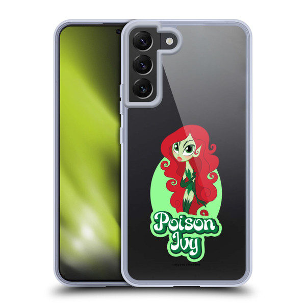 DC Super Hero Girls Characters Poison Ivy Soft Gel Case for Samsung Galaxy S22+ 5G