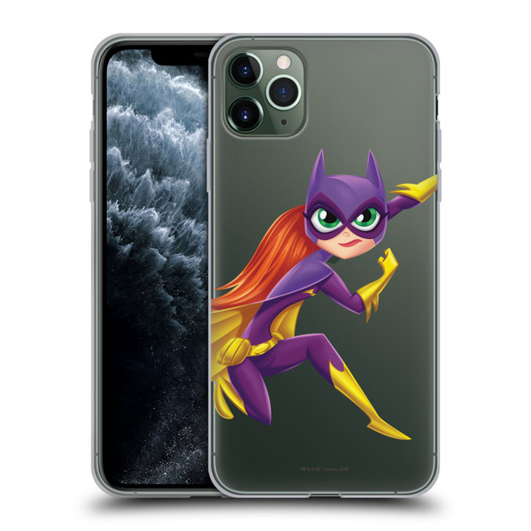 DC Super Hero Girls Rendered Characters Batgirl Soft Gel Case for Apple iPhone 11 Pro Max