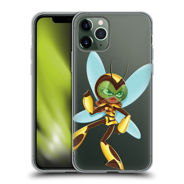 DC Super Hero Girls Rendered Characters Bumblebee Soft Gel Case for Apple iPhone 11 Pro