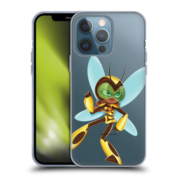 DC Super Hero Girls Rendered Characters Bumblebee Soft Gel Case for Apple iPhone 13 Pro