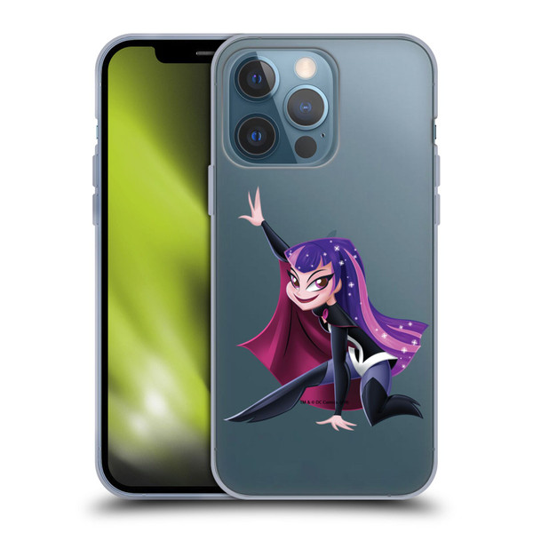 DC Super Hero Girls Rendered Characters Zatanna Soft Gel Case for Apple iPhone 13 Pro