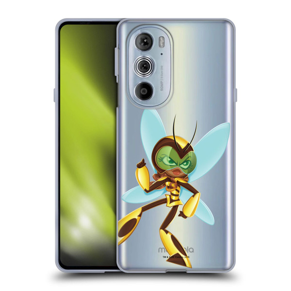 DC Super Hero Girls Rendered Characters Bumblebee Soft Gel Case for Motorola Edge X30