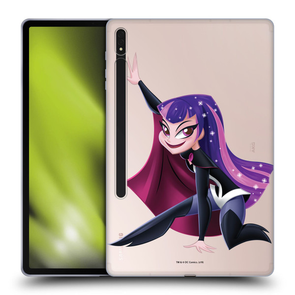 DC Super Hero Girls Rendered Characters Zatanna Soft Gel Case for Samsung Galaxy Tab S8 Plus