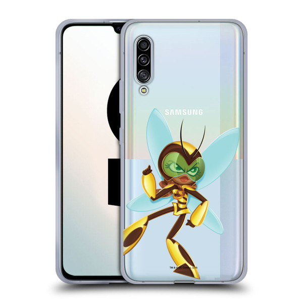 DC Super Hero Girls Rendered Characters Bumblebee Soft Gel Case for Samsung Galaxy A90 5G (2019)