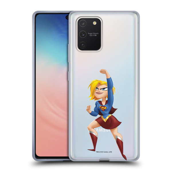 DC Super Hero Girls Rendered Characters Supergirl Soft Gel Case for Samsung Galaxy S10 Lite