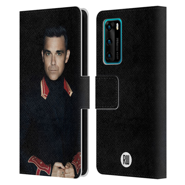 Robbie Williams Calendar Portrait Leather Book Wallet Case Cover For Huawei P40 5G