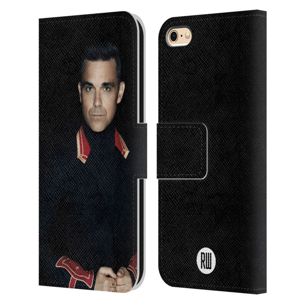 Robbie Williams Calendar Portrait Leather Book Wallet Case Cover For Apple iPhone 6 / iPhone 6s