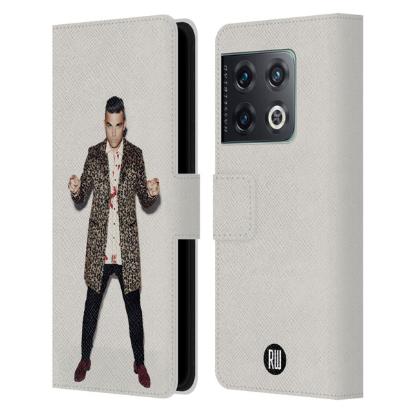 Robbie Williams Calendar Animal Print Coat Leather Book Wallet Case Cover For OnePlus 10 Pro