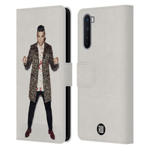 Robbie Williams Calendar Animal Print Coat Leather Book Wallet Case Cover For OnePlus Nord 5G