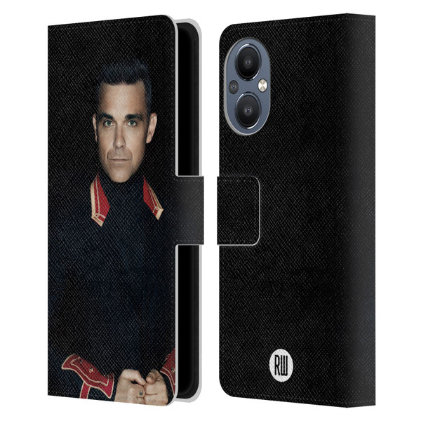 Robbie Williams Calendar Portrait Leather Book Wallet Case Cover For OnePlus Nord N20 5G