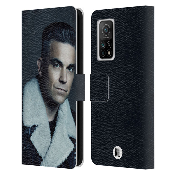 Robbie Williams Calendar Leather Jacket Leather Book Wallet Case Cover For Xiaomi Mi 10T 5G