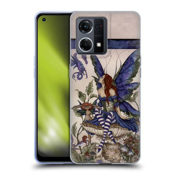 Amy Brown Pixies Bottom Of The Garden Soft Gel Case for OPPO Reno8 4G