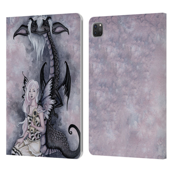 Amy Brown Folklore Evie And The Nightmare Leather Book Wallet Case Cover For Apple iPad Pro 11 2020 / 2021 / 2022