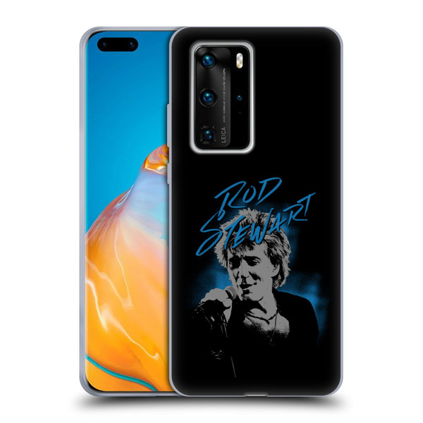 Rod Stewart Art Scribble Soft Gel Case for Huawei P40 Pro / P40 Pro Plus 5G