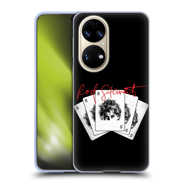 Rod Stewart Art Poker Hand Soft Gel Case for Huawei P50