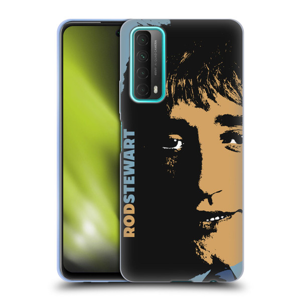 Rod Stewart Art Yesterday Retro Soft Gel Case for Huawei P Smart (2021)