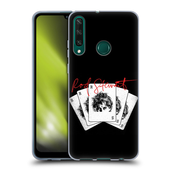 Rod Stewart Art Poker Hand Soft Gel Case for Huawei Y6p