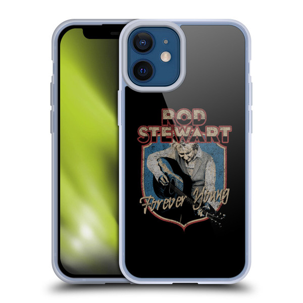 Rod Stewart Art Forever Young Soft Gel Case for Apple iPhone 12 Mini