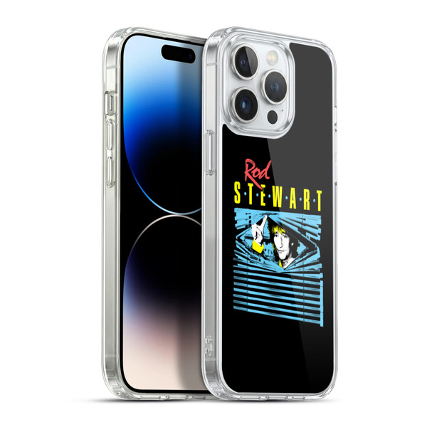 Rod Stewart Art Blinds Soft Gel Case for Apple iPhone 13 Pro Max
