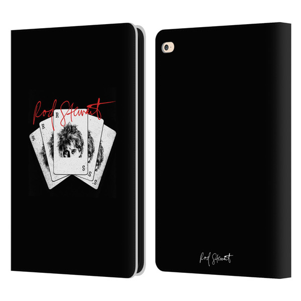 Rod Stewart Art Poker Hand Leather Book Wallet Case Cover For Apple iPad Air 2 (2014)