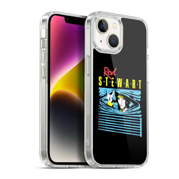 Rod Stewart Art Blinds Soft Gel Case for Apple iPhone 14
