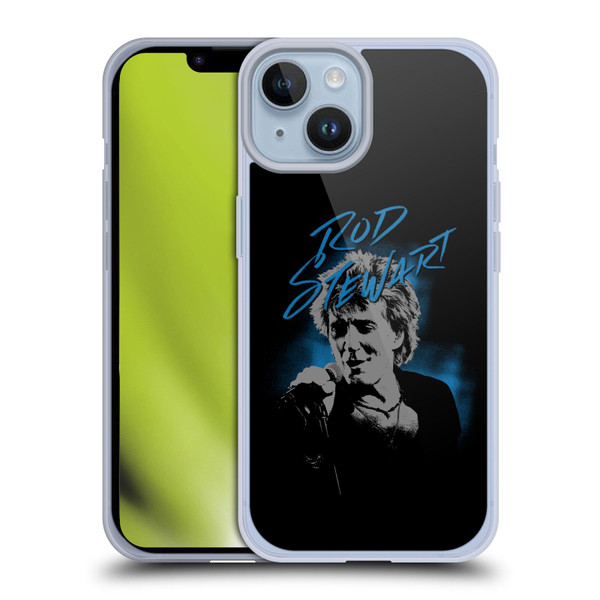 Rod Stewart Art Scribble Soft Gel Case for Apple iPhone 14