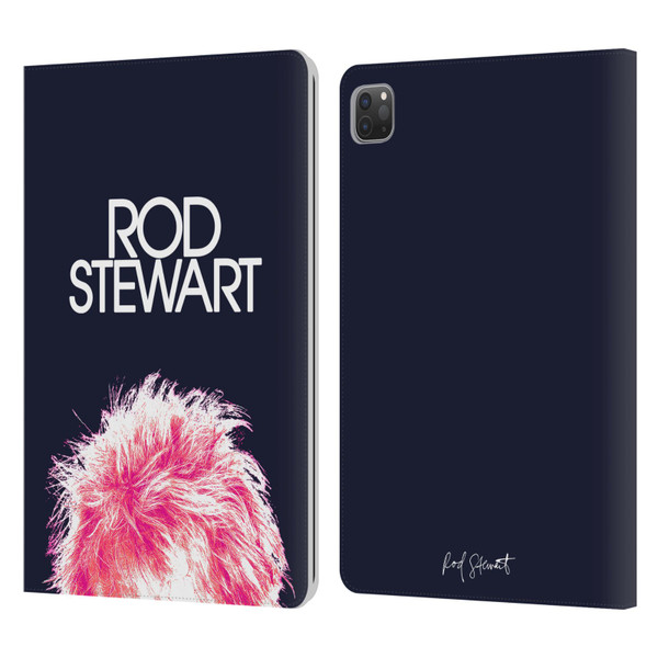 Rod Stewart Art Neon Leather Book Wallet Case Cover For Apple iPad Pro 11 2020 / 2021 / 2022