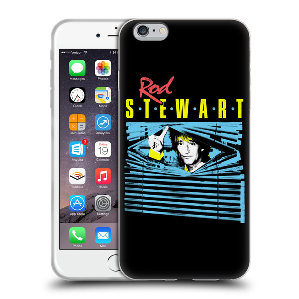 Rod Stewart Art Blinds Soft Gel Case for Apple iPhone 6 Plus / iPhone 6s Plus