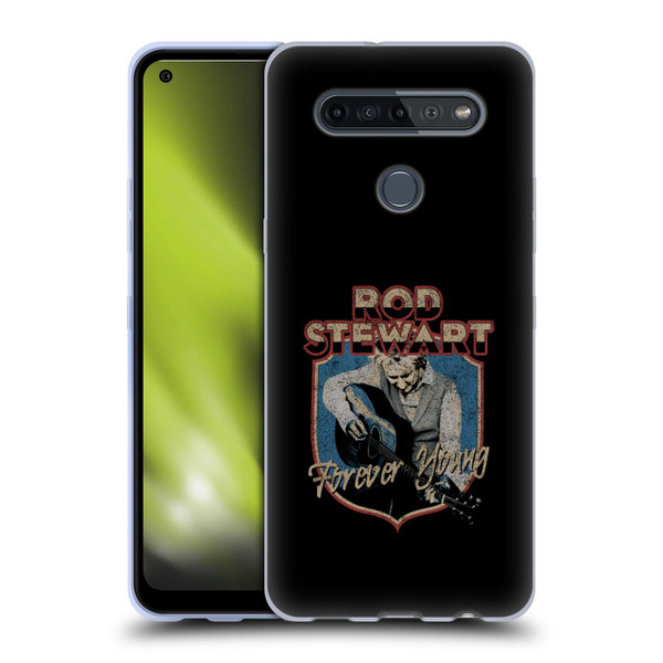 Rod Stewart Art Forever Young Soft Gel Case for LG K51S