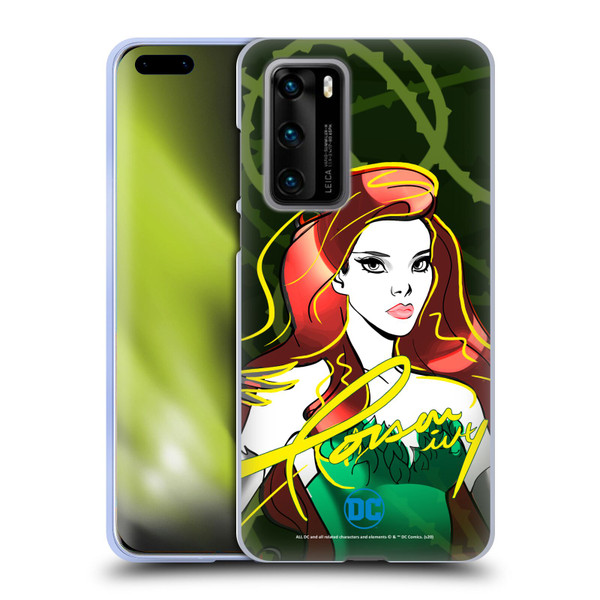DC Women Core Compositions Ivy Soft Gel Case for Huawei P40 5G