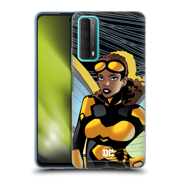DC Women Core Compositions Bumblebee Soft Gel Case for Huawei P Smart (2021)