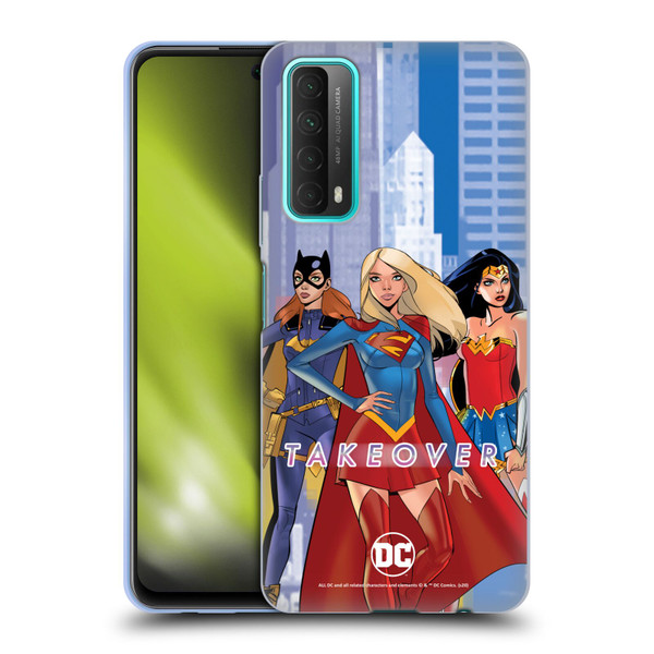 DC Women Core Compositions Girl Power Soft Gel Case for Huawei P Smart (2021)
