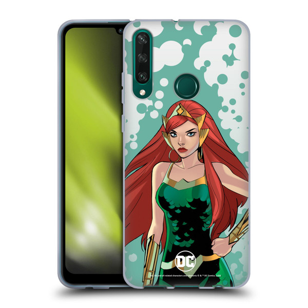 DC Women Core Compositions Mera Soft Gel Case for Huawei Y6p