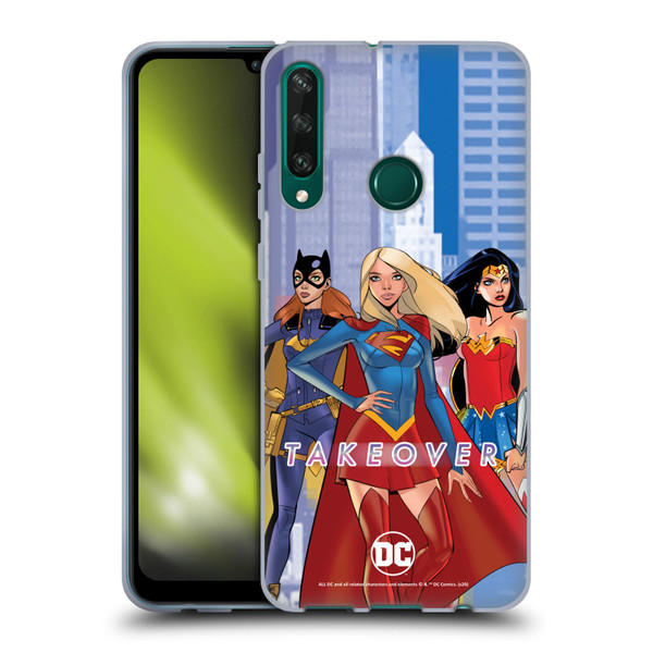 DC Women Core Compositions Girl Power Soft Gel Case for Huawei Y6p