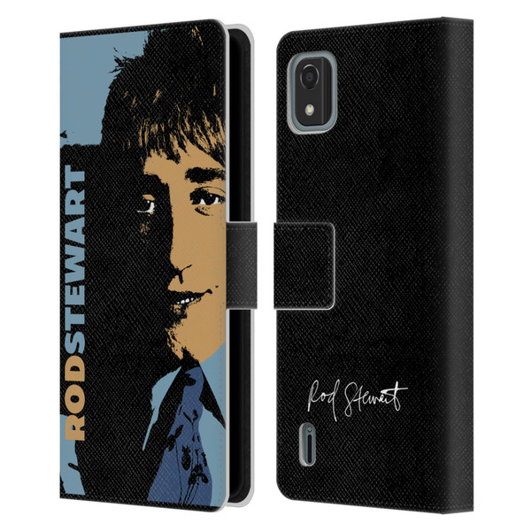 Rod Stewart Art Yesterday Retro Leather Book Wallet Case Cover For Nokia C2 2nd Edition