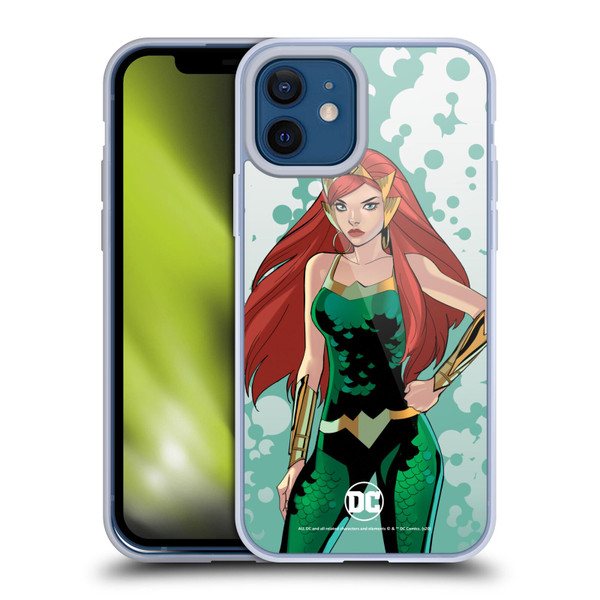 DC Women Core Compositions Mera Soft Gel Case for Apple iPhone 12 / iPhone 12 Pro