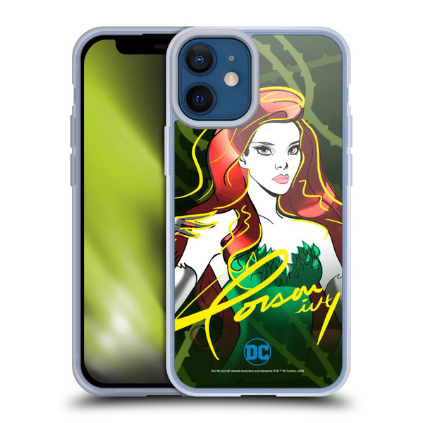 DC Women Core Compositions Ivy Soft Gel Case for Apple iPhone 12 Mini