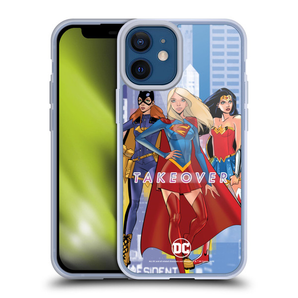 DC Women Core Compositions Girl Power Soft Gel Case for Apple iPhone 12 Mini