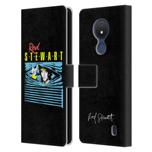 Rod Stewart Art Blinds Leather Book Wallet Case Cover For Nokia C21