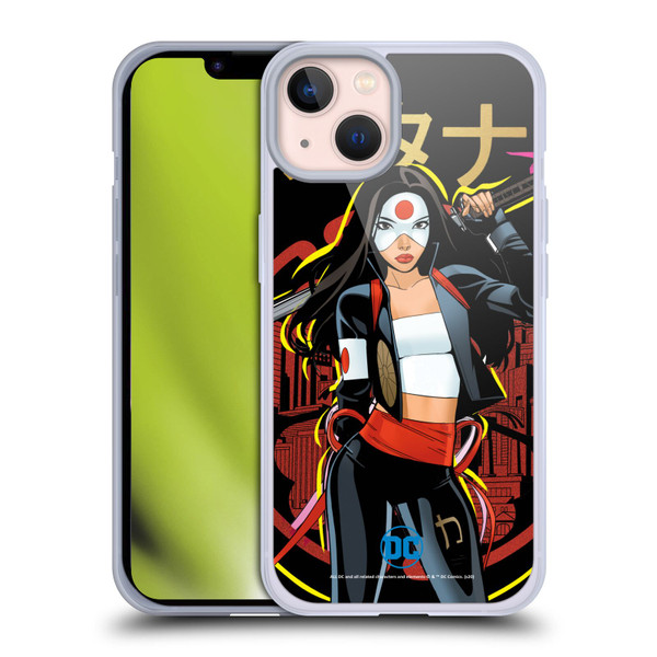 DC Women Core Compositions Katana Soft Gel Case for Apple iPhone 13