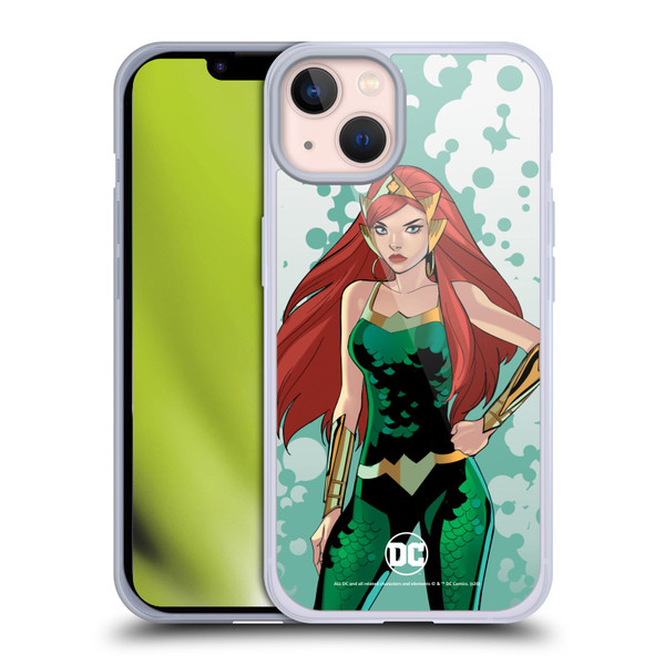 DC Women Core Compositions Mera Soft Gel Case for Apple iPhone 13