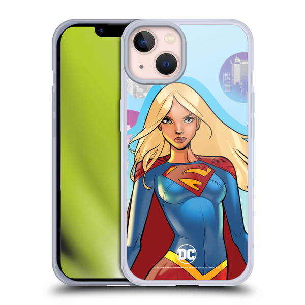 DC Women Core Compositions Supergirl Soft Gel Case for Apple iPhone 13