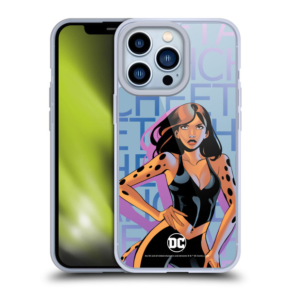 DC Women Core Compositions Cheetah Soft Gel Case for Apple iPhone 13 Pro