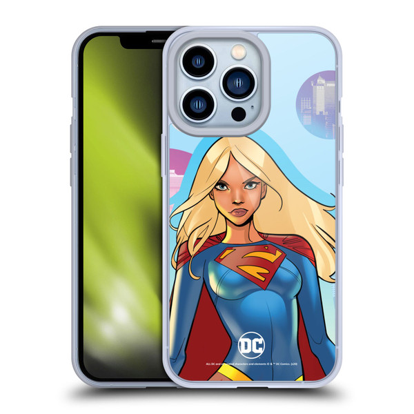 DC Women Core Compositions Supergirl Soft Gel Case for Apple iPhone 13 Pro