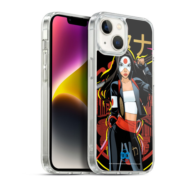 DC Women Core Compositions Katana Soft Gel Case for Apple iPhone 14