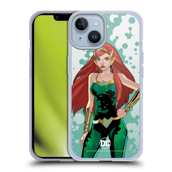 DC Women Core Compositions Mera Soft Gel Case for Apple iPhone 14